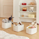 Small Cotton Rope Basket – Storage Bin for Organizing (10.6" x 6.7" x 6.7"), Bathroom Storage Basket for Shelf, Counter & Closet（White） by GreenHaven Gardens