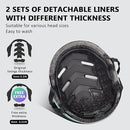 Skateboard Bike Helmet for Adults Women Men Youth Kids (2-3-5-8-14+ Years Boys Girls) - Lightweight Multi-Sport Adjustable Helmets for Bicycle Skateboard Scooter Skate Cycling by TinyTreasures Baby Boutique