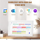 15.6-inch Wall Digital Calendar,2025 Smart WiFi Calendar & Chore Chart,Full HD Touchscreen Interactive Display for Family Schedules-Wall/Desk Mountable Planner,Meeting Reminders & Deadline Tracking by TinyTreasures Baby Boutique
