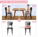 Toddler Booster Seat for Dining Table, Portable Booster Seat for Kitchen Chair, 4 Inch High-Density Foam Cushion with Adjustable Safety Straps and Non-Slip Bottom, Perfect for Kids Travel and Daily by TinyTreasures Baby Boutique