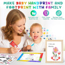 Sortnic 75ml Red Baby Hand and Footprint Ink Kit, Baby Handprint Footprint Paint for Newborn Keepsake, Dog Cat Paw Print Kit, Washable, Non Toxic Acid-Free, Safe Gentle for Ideal New Mom Gifts by TinyTreasures Baby Boutique