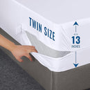 Utopia Bedding Zippered Mattress Encasement Twin, 100% Waterproof Bed Bug and Dust Mite Proof Mattress Protector, Absorbent Six-Sided Mattress Cover by TinyTreasures Baby Boutique