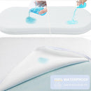 NeoBorn Baby Bassinet Mattress Pad, 30" x 18" Dual Sided Comfort Gel Memory Foam Mattress with Removable Soft Tencel Cover Fit for Halo Bassinest Swivel/Flex/Glide/Premiere/Luxe Series Sleeper by TinyTreasures Baby Boutique