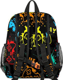 Toddler Backpack for Boys Girls - 12 Inch Video Game Kids Backpacks Preschool Kindergarten Back Pack Lightweight Waterproof Schoolbag Book Bag for School by TinyTreasures Baby Boutique