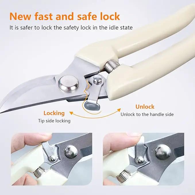 20 Pcs Garden Scissors for Plant, Tip Pruning Shears for Cutting Flowers, Trimming Plants, Bonsai and Fruits Picking (Bypass Blade Pruner), photo 4 of 7