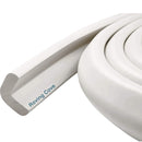 Roving Cove HeftyFit Edge Protector for Baby Proofing (6ft Large Edge Only), Heavy-Duty Soft Furniture Edge Bumper Guards, Desk Edge Cushion, Wall Corner Covers, 3M Adhesive, Oyster White (Off White) by TinyTreasures Baby Boutique