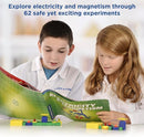 Thames & Kosmos Electricity & Magnetism Science Kit | 62 Safe Experiments Investigating Magnetic Fields & Forces for Ages 8+ | Assemble Electric Circuits with Easy Snap-Together Blocks by TinyTreasures Baby Boutique