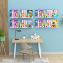 NIUBEE Kids Acrylic Floating Bookshelf 36 Inch,Clear Invisible Wall Bookshelves Ledge Book Shelf,50% Thicker with Screwdriver by TinyTreasures Baby Boutique