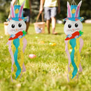 44 Inch Easter Windsock Bunny Wind Socks Outdoor Clearance Spring Windsocks for Yard and Garden Easter Decorations Outdoor by GreenHaven Gardens