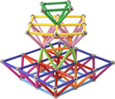 160 Pcs Magnet Building Sticks Kids Toys, Lengthen Magnetic Construction Building Blocks Set 3D Brain Training Learning Educational DIY STEM Toys by TinyTreasures Baby Boutique