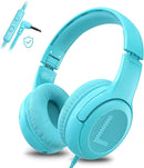 Toddler Kids Headphones Wired - Headphones for Kids Volume Limit 85/94dB Headset 3.5mm Jack Adjustable Foldable Headsets for Girls Boys Children Teens Pad Smartphones School by TinyTreasures Baby Boutique
