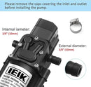 12 Volt Diaphragm Pump 5LPM 1.35 GPM 116PSI Self Priming Sprayer Pump 12V DC Fresh Water Diaphragm Pressure Pump for RV Camper Marine Boat Lawn (60W) by GreenHaven Gardens