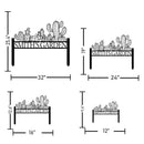 Personalized Cactus Metal Garden Sign, Large Garden Decoration Metal Sign with Stakes, Custom Gardener Family Name Sign, Cactus Decor for Outdoor, Patio Decorative, Yard Art, New Home Gift by CozyNest Decor