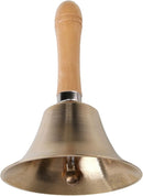 Super Loud Solid Brass Hand Call Bell by TinyTreasures Baby Boutique