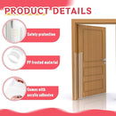 6 Pcs Door Pinch Guard Baby Proofing Jam Shield Door Finger Pinch Guard 47.2 x 7 Inch Hinge Cover Protectors for 90 and 180 Degree Gates Kids Pets Safety by TinyTreasures Baby Boutique