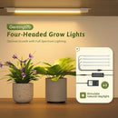 Plant Stand Indoor with Grow Lights Large Plant Shelf Plant Cabinet Hanging Plant Rack Metal Plant Holder for Multiple Plants for Living Room Patio Balcony Garden Black by GreenHaven Gardens