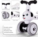 YGJT Baby Balance Bike Toys for 1 Year Old, Birthday Gifts for Boys and Girls, Silent Wheels & Non-Pedal Baby Walker Riding Toys for 10-36 Months Toddlers, Kids First Bike Gifts Spotty Dog by TinyTreasures Baby Boutique