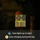 2 Pack Solar Lanterns Outdoor Waterproof - Birthday Gifts for Women, Men, Mom, Solar Lights Outdoor Hanging Garden Decor for Outside, Patio, Outdoor, Yard, Lawn, Balcony Modern by GreenHaven Gardens