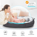 Baby Lounger - Breathable & Soft Baby Nest, Portable and Lightweight Tummy Time Lounger for Home and Travel, Ideal Newborn Babies Essentials Baby Shower Gifts by TinyTreasures Baby Boutique