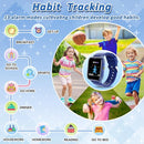 Upgrade Kids Smart Watch for Kids with 32 Puzzle Games HD Camera Video MP3 Player Audio Book Pedometer Flashlight 12/24 hr Kids Watches Gift for 4-12 Year Old Boys Toys for Kids by TinyTreasures Baby Boutique