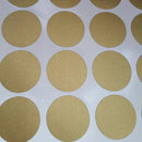 Gold Dots Wall Decals(200 Dots/2 Inch), Posh Polka Dots Wall Sticker for Girls Bedroom Playroom by TinyTreasures Baby Boutique