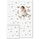 Baby Foam Play Mat-72”x 48” Baby Playmat,6-Piece Interlocking Foam Floor Tiles,Puzzle Mat for Infants and Toddlers,Waterproof Crawling Mat,Non Toxic Play Mat for Baby Tummy Time Mat(Spot) by TinyTreasures Baby Boutique