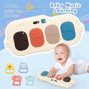2 in 1 Baby Play Gym with Walker for Newborn, Baby Play Mat Activity Gym with 4 Infant Learning Sensory Tummy Time Mat for Infant Christmas Gifts Adjustable Height (Blue) by TinyTreasures Baby Boutique