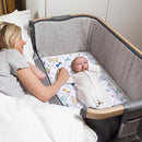 Baby Bassinet Mattress 33x 20 inches- Firm Support and Comfort Premium Foam,Noiseless and Odorless,Hypoallergenic Small Crib Mattress, Fits Moses Basket, Dual Sided with Soft Breathable Fabric by TinyTreasures Baby Boutique