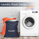 MissBoy 2 Pack Laundry Bags, Nylon Washable Wet Dry Bag, Travel Laundry Bags for Dirty Clothes, Swimming Bathing Suit Workout Wet Clothes Bag by TinyTreasures Baby Boutique