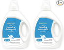 Amazon Basics Laundry Detergent Liquid, Concentrated, Clean Linen, 110 Loads, 82.5 Fl Oz, Pack of 2 (Previously Solimo) by TinyTreasures Baby Boutique