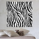 HZOHNAGO Zebra Print Tapestry Nature Wild Animals Black and White Stripe Printed Wall Tapestry Painting Wall Hanging for Bedroom Living Room Dorm 60" W x 60" H by CozyNest Decor