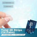 Teeth Whitening Strips - 28 Whitening Strips for Teeth Sensitive, Professional, Fast Remove Smoking, Coffee, Wine Stains, Teeth Whitening Kit Pack of 14 Non-Slip Strips Treatments by CozyNest Decor