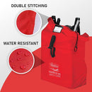Travel Stroller Bag for Airplane, Red, 47" H x 24" W x 15" D, Fits Most Large, Single, Double, Jogging Strollers,Waterproof, Heavy-Duty Protection, Easy-to-Carry Design by TinyTreasures Baby Boutique