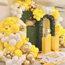 130pcs Yellow Balloons Different Sizes 18" 12" 10" 5" Party Latex Balloons for Boys Girls Birthday Baby Shower Gender Reveal Wedding Sunflower Party Decorations by CozyNest Decor