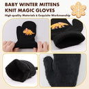 Baby Winter Mittens Toddler Stretch Knit Gloves Magic Warm Glove for Baby Boys Girls by TinyTreasures Baby Boutique
