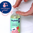 Mr. Bubble Baby Bubble Ultra Gentle Body Wash & Shampoo, Sweet Violet Clouds Scent, 12 oz. Pack of 3 by TinyTreasures Baby Boutique