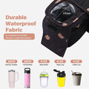 Universal Stroller Organizer with Cup Holders, Detachable Wristlet | Fits All Strollers | Stroller Diaper Bag Organizer with Phone Pocket, Insulated Bottle Holder & Storage Compartments by TinyTreasures Baby Boutique