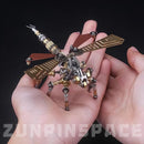 Adult 3D Metal Puzzle, Punk Insect Model Set, 3D Mechanical Insect Building Block Puzzle, Fun DIY Assembly, high-end Men's Gift. (Metal Dragonfly) by TinyTreasures Baby Boutique