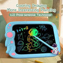 LCD Writing Tablet for Kids 9 Inch Erasable Drawing Tablet Reusable Colorful Drawing Pad for Kids Educational and Learning Toddler Toys for Boys Girls by TinyTreasures Baby Boutique