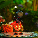 Solar Ladybug Garden Lantern Waterproof LED Ladybug Solar Lights Outdoor Decorative Tabletop Lanterns Lamp for Yard Patio Table Decoration by GreenHaven Gardens