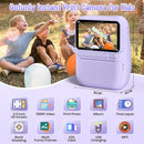 Kids Camera Instant Print, 3.0" HD 32MP Kids Camera Christmas Birthday Gifts for 3 4 5 6 7 8 9 10 11 12 Year Old Girls Boys, 32GB SD Card-Purple by TinyTreasures Baby Boutique
