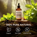 Gya Labs Spearmint Essential Oil for Facial Hair - Huge 4 Fl Oz - 100% Pure Natural Spearmint Oil for Diffuser, Skin, Massage, Aromatherapy & Candle Making Scent by CozyNest Decor