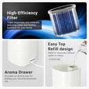 MIKO Ultrasonic Humidifiers for Large Room & Bedroom- Water Filter, Auto Mode, No Leak Design, Sleep Mode, Built-in Timer, Humidifier for Babies & Home, by TinyTreasures Baby Boutique