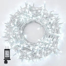 Outdoor Christmas String Lights, 800LED 330FT White Fairy Lights, 8 Mode Plug in Waterproof Indoor Outdoor Decor Lights for Bedroom Christmas Thanksgiving Wedding Party Garden Yard Tree by GreenHaven Gardens
