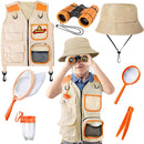Kids Explorer Kit & Bug Catcher Kit, Kids Camping Gear for Kids, Outdoor Exploration Set with Vest & Hat, Ideal Outdoor Camping Adventure Toys for Ages 3 4 5 6 7 8 Boys Girls by TinyTreasures Baby Boutique
