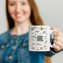 JINYO Boho Floral Mom Coffee Cup, Mother's Day Mugs Cups, Mother Birthday Gifts from Daughter Son, Mom Daily Affirmation Ceramic Coffee Tea Mug 11 oz by CozyNest Decor
