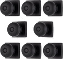 BRINKS – Contemporary Privacy Locking Interior Ball Door Knob, Matte Black - Designed for Sleek and Modern Homes and Blends Seamlessly with Interior Décor (E2436-122) (8 Pack) by TinyTreasures Baby Boutique