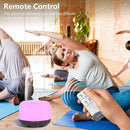 300ML Remote Control Air Diffusers for Essential Oil, Aroma Ultrasonic Scent Diffuser, Aromatherapy Humidfier Diffuser, 7 Color Changing LED Light, Auto-Off, Timer for Home, Room, Office, Kids by TinyTreasures Baby Boutique