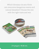 SimplyFun Dinosaur Challenge - Learn About Dinosaurs and Situational Analysis - Engaging and Educational Kids Card Game - 2 to 4 Players - Ages 7 & Up by TinyTreasures Baby Boutique