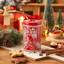 Porlien Lady Porcelain 15-ounce Canisters Set of 2, Food Storage Containers with Lid for Coffee Beans, Tea, Condiments & Nuts, Gifts for Mothers'Day, Thanksgiving, Christmas, Valentine’s Day by CozyNest Decor